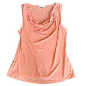 Calvin Klein Peach Tank Top Cami Women’s M